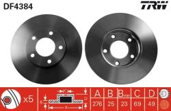 TRW Disc Frana Df4384 Haima (Faw) Family Mazda 3/5 Mazda (Changan) 3