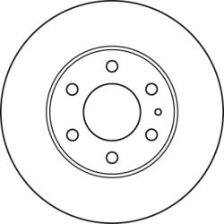 TRW Disc Frana Df4987S Iveco Daily Iii/Daily Iv/Daily V/Daily Vi