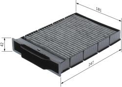 Bosch Filtru, Aer Habitaclu 1987432393 Renault Megane Ii