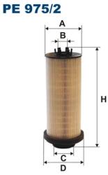 FILTRON Filtru Combustibil Pe975/2 Bova Futura/Magiq/Synergy Daf 75 Cf/Cf 75/Cf 85/Xf (PE975/2)