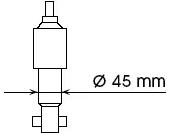 KYB Amortizor Punte Fata 344200 Ford Maverick Nissan Terrano I/Terrano Ii