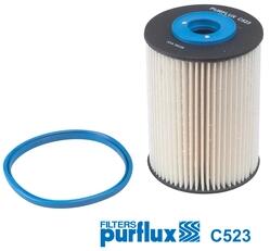 PURFLUX Filtru Combustibil C523 Ford Mondeo Iv Volvo C30/C70 Ii/S40 Ii/S60 Ii/S80 Ii/V40