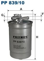 FILTRON Filtru Combustibil Pp839/10 Audi A4 B7/A6 C6