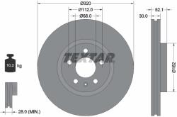 TEXTAR Disc Frana 92229305 Audi A4 B8/A5/A6 C7/A7/Q5 Audi (Faw) A4L B8/A6L C7/Q5 B8 (92229305)