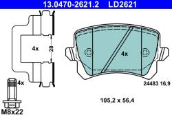 ATE Set Placute Frana, Frana Disc 13.0470-2621.2 Skoda Octavia Iii Vw Cc B7/Golf V