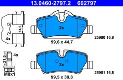 ATE Set Placute Frana, Frana Disc 13.0460-2797.2 Mini Mini