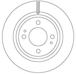 TRW Disc Frana Df6908 Mitsubishi Mirage / Space Star Vi/Mirage Vi (DF6908)