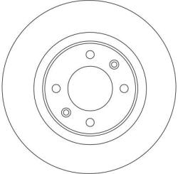 TRW Disc Frana Df4215 Citroën C5 I/C5 Ii (DF4215)