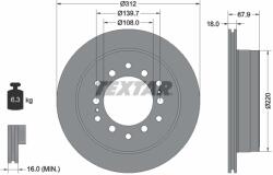 TEXTAR Disc Frana 92231003 Changan Cx30 Lexus Gx Toyota 4 Runner V/Fj Cruiser/Fortuner