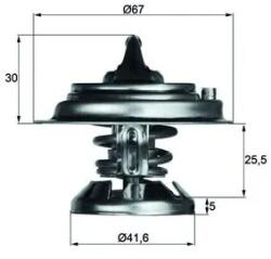 MAHLE Termostat, Lichid Racire Tx2980D Mercedes-Benz 124/124 T-Model/190/E-Class