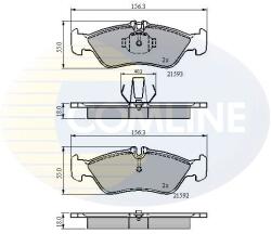 COMLINE Set Placute Frana, Frana Disc Cbp0478 Mercedes-Benz G-Class/Sprinter 2-T (CBP0478)