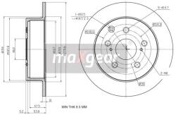 MAXGEAR Disc Frana Puntea Spate 19-2353 Toyota Avensis (19-2353)
