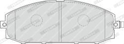 FERODO Set Placute Frana, Frana Disc Fdb1577 Nissan Patrol Gr V/Patrol Gr V Pick-Up