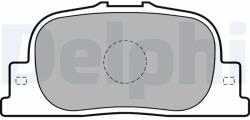 DELPHI Set Placute Frana, Frana Disc Lp1740 Byd F3/F3R/G3/G3R/L3 Englon Sc7 Geely Vision