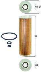 KNECHT Filtru Ulei Ox183/5D1 Mercedes-Benz C-Class/C-Class T-Model/Clc-Class/Clk/Slk