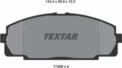 TEXTAR Set Placute Frana, Frana Disc 2146801 Toyota 4 Runner Iii/Dyna/Dyna 100/Granvia (2146801)