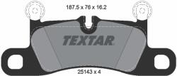 TEXTAR Set Placute Frana, Frana Disc 2514301 Porsche 718 Boxster/718 Cayman/911/Boxster (2514301)