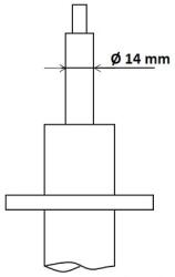KYB Amortizor Punte Fata 3418009 Audi A4 B9/A5
