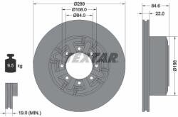 TEXTAR Disc Frana 93089600 Iveco Daily Ii/Daily Iii/Daily Iv/Daily V/Daily Vi