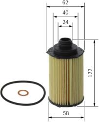 Bosch Filtru Ulei F026407348 Ssangyong Korando/Rexton/Tivoli/Tivoli Grand/Torres/Xlv