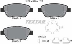 TEXTAR Set Placute Frana, Frana Disc 2509501 Opel Adam Vauxhall Adam