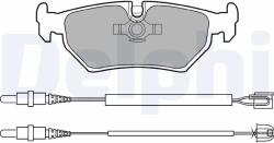 DELPHI Set Placute Frana, Frana Disc Lp910 Citroën Evasion Fiat Ulysse Lancia Zeta