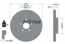 TEXTAR Disc Frana 92343203 Mg Mg Gs/Mg Hs Mg (Saic) Gs/Hs/Pilot Roewe (Saic) Erx5/Rx5 (92343203)