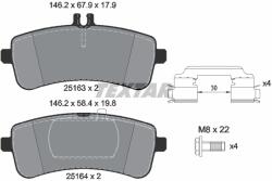 TEXTAR Set Placute Frana, Frana Disc 2516301 Mercedes-Benz Amg/C-Class/C-Class T-Model