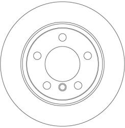 TRW Disc Frana Df6353 Mini Mini Countryman/Mini Paceman
