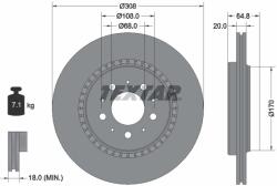 TEXTAR Disc Frana 92126803 Volvo Xc90 I Volvo Asia Xc