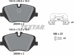 TEXTAR Set Placute Frana, Frana Disc 2669501 Bmw 1/2 Active/2 Gran/5/X1/X2/X3 Mini Mini (2669501)