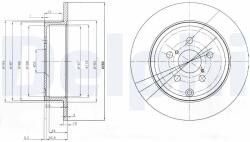DELPHI Disc Frana Bg3912 Toyota Avensis/Avensis Verso