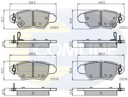 COMLINE Set Placute Frana, Frana Disc Cbp3750 Opel Astra G Vauxhall Astra Mk Ivcombi