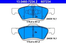 ATE Set Placute Frana, Frana Disc 13.0460-7234.2 Ford Maverick Mazda Tribute
