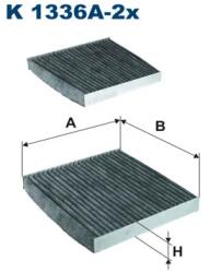 FILTRON Filtru, Aer Habitaclu K1336A-2X Alpina Xd3 Bmw X3/X4 (K1336A-2x)