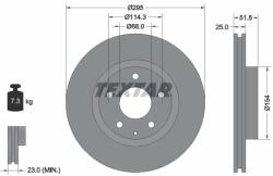 TEXTAR Disc Frana 92267603 Mazda 3/Cx-3 Mazda (Changan) 3 Axela (92267603)