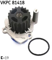 SKF Pompă De Apă, Răcire Motor Vkpc81418 Audi A2/A3 Ford Galaxy I Seat Alhambra/Leon