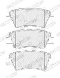 FERODO Set Placute Frana, Frana Disc Fdb5450 Kia Soul Ii (FDB5450)