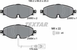 TEXTAR Set Placute Frana, Frana Disc 2568301 Audi A3/A3 Allstreet/Q2/Q3/Tt Cupra Ateca
