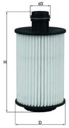 KNECHT Filtru Ulei Ox1012D Chevrolet Captiva/Cruze/Orlando Opel Antara A