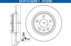 ATE Disc Frana 24.0112-0229.1 Volvo Xc40 (24.0112-0229.1)