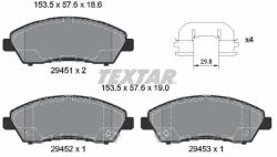 TEXTAR Set Placute Frana, Frana Disc 2945101 Fuso (Mitsubishi) Canter