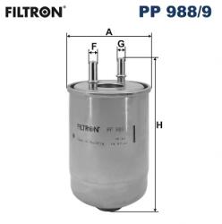FILTRON Filtru Combustibil Pp988/9 Renault Megane Iii/Scénic Iii (PP988/9)