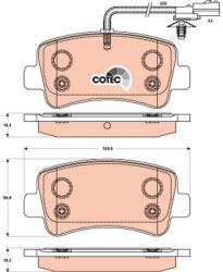 TRW Set Placute Frana, Frana Disc Gdb1903 Nissan Interstar/Nv400 Opel Movano B