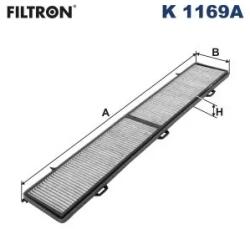 FILTRON Filtru, Aer Habitaclu K1169A Alpina B3/D3 Bmw 1/3/X1