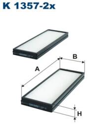 FILTRON Filtru, Aer Habitaclu K1357-2X Hyundai I20 I/I20 Ii