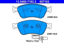 ATE Set Placute Frana, Frana Disc 13.0460-7182.2 Audi A6 C6/A8 D3 Vw Phaeton