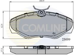 COMLINE Set Placute Frana, Frana Disc Cbp01127 Nissan Primastar Opel Vivaro A