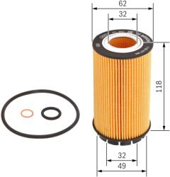 Bosch Filtru Ulei F026407069 Chrysler Voyager / Voyager Iv/Voyager Iv Hyundai Highway