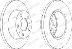 FERODO Disc Frana Fcr195A Iveco Daily Iii